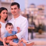 Charming family enjoying a day outdoors in Ankara, capturing delightful emotions.